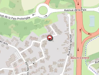 Carte de Centre Contrôle Technique Avionnais à Avion