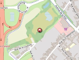 Carte de Ecole Maternelle Centre à Avion