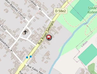 Carte de Pizzeria Zodiaco à Angres