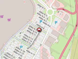 Carte de Babou à Noyelles-godault