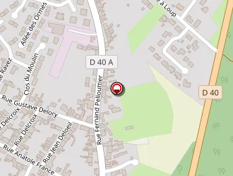 Carte de La Grange à Hasnon