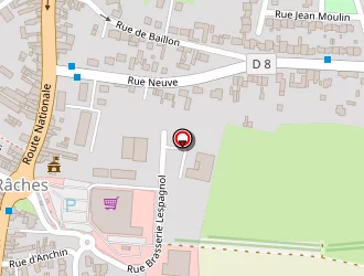 Carte de Desprez Séphora à Râches