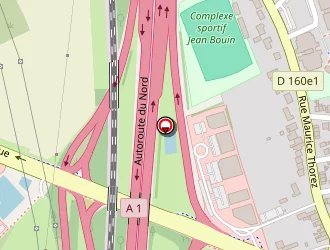 Carte de Auchan Noyelles Godault à Noyelles-godault