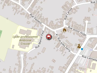 Carte de Lycée Professionnel Ambroize Croizat à Auby