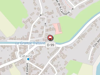 Carte de Ecole De Cataine à Hasnon