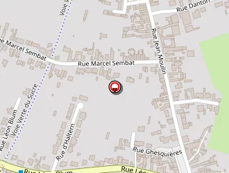 Carte de Garage Druart à Roost-warendin