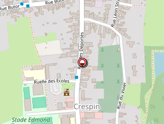 Carte de La Poste à Crespin