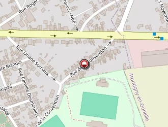 Carte de Travelis à Billy-montigny