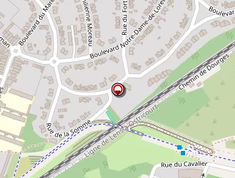 Carte de A2 Bis à Hénin-beaumont