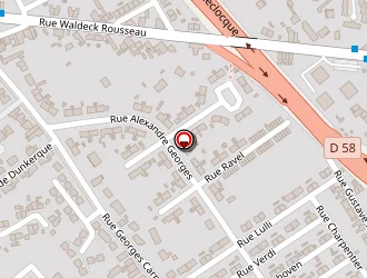 Carte de Rouge Cerise Primeurs à Liévin