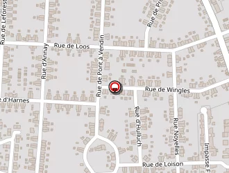 Carte de La Gare Du Pain à Sallaumines