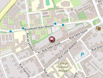 Carte de Etikservices à Hénin-beaumont