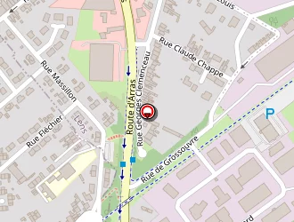 Carte de Jcdecaux à Lens