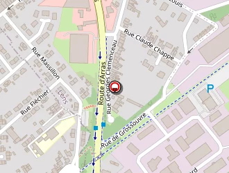 Carte de Hexagone Formation à Lens