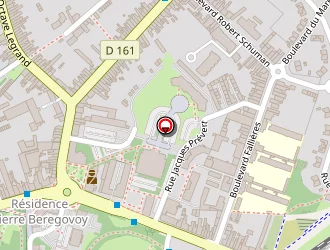 Carte de Le Jonathane à Hénin-beaumont