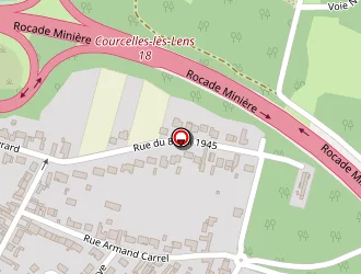 Carte de La Rythmique Courcelloise à Courcelles-lès-lens