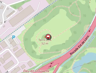 Carte de Dethoor Lamiaux à Lens