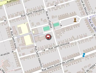 Carte de Café Des Sauveteurs à Lens