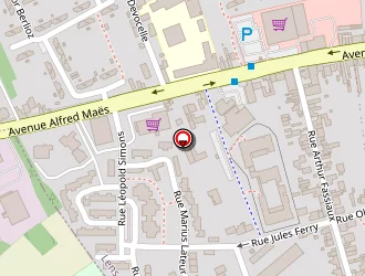 Carte de Stade René Mazereuw à Lens