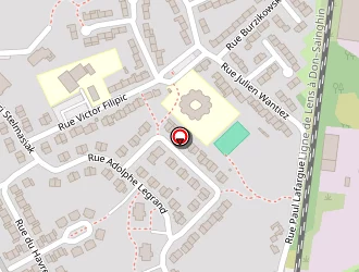 Carte de Espace Gerard Leleu à Sallaumines