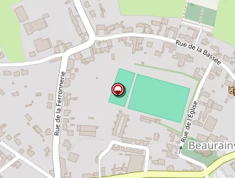 Carte de Stade De Football à Beaurainville