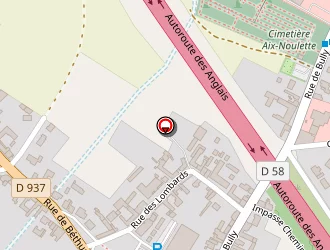 Carte de La Poste à Aix-noulette