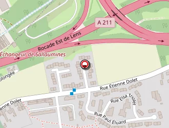 Carte de Garin à Sallaumines