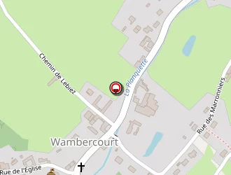 Carte de Unéal à Wambercourt
