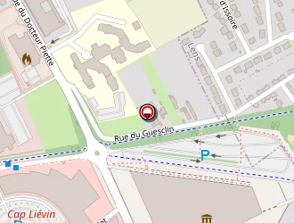 Carte de La Halle à Liévin