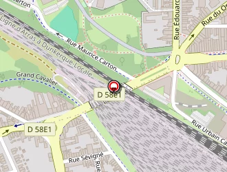 Carte de Deslyper Pamela à Lens