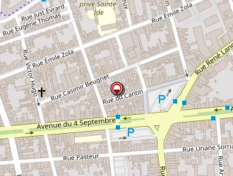 Carte de Trigone Conseil Artois à Lens