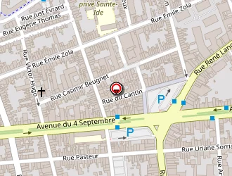 Carte de Salon Gérard à Lens