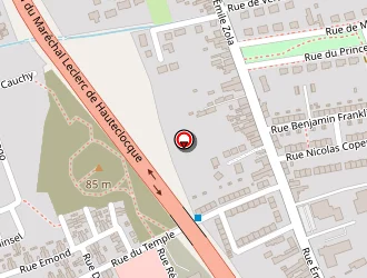 Carte de A2b Klic Services à Liévin