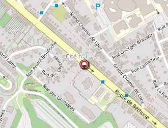 Carte de Le Flash à Lens