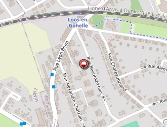 Carte de Paillé Catherine à Lens