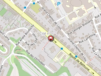 Carte de Achehrour Yamna à Lens