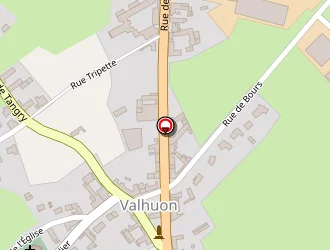 Carte de Beulques Manon à Valhuon