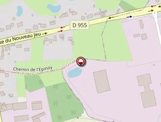 Carte de Hainautmeca à Millonfosse