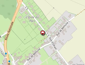 Carte de Hourriez Aurelie à Rebreuve-ranchicourt