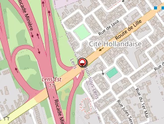 Carte de Gailliard J Louis à Lens