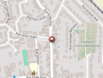 Carte de Vallin Sheila à Évin-malmaison