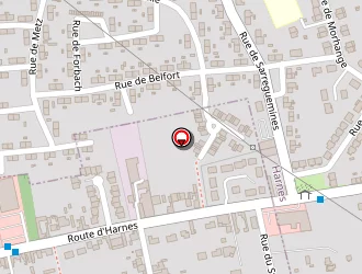 Carte de Petit Christophe à Loison-sous-lens