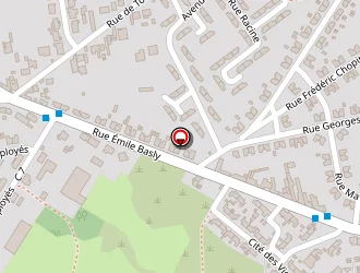 Carte de Le Cyrano à Évin-malmaison