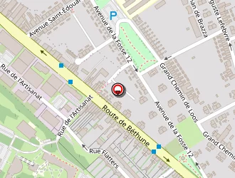 Carte de La Poste à Lens