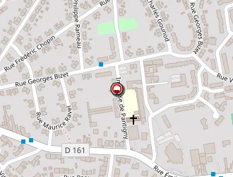 Carte de Ateliers Municipaux à Évin-malmaison