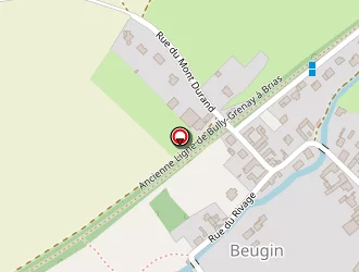 Carte de Ecole Mixte à Beugin