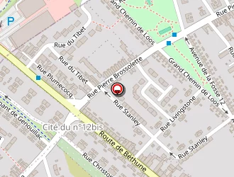 Carte de Kelco Services à Lens