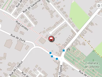 Carte de Despres Marion à Leforest