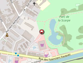 Carte de Aldi Marche Cuincy à Saint-amand-les-eaux