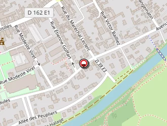 Carte de Baouche Naguib à Harnes